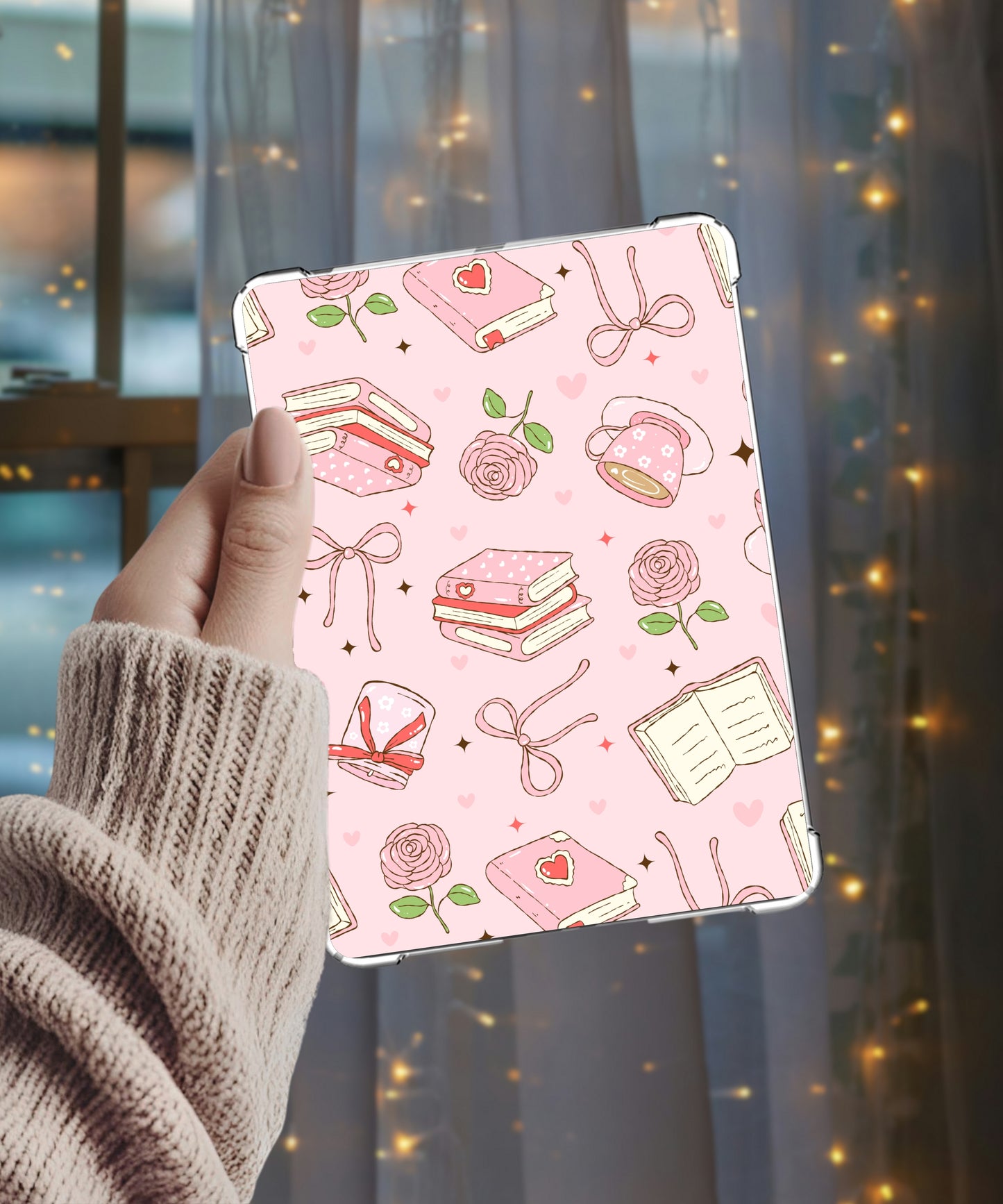 Romance Reader Pattern - Kindle Insert