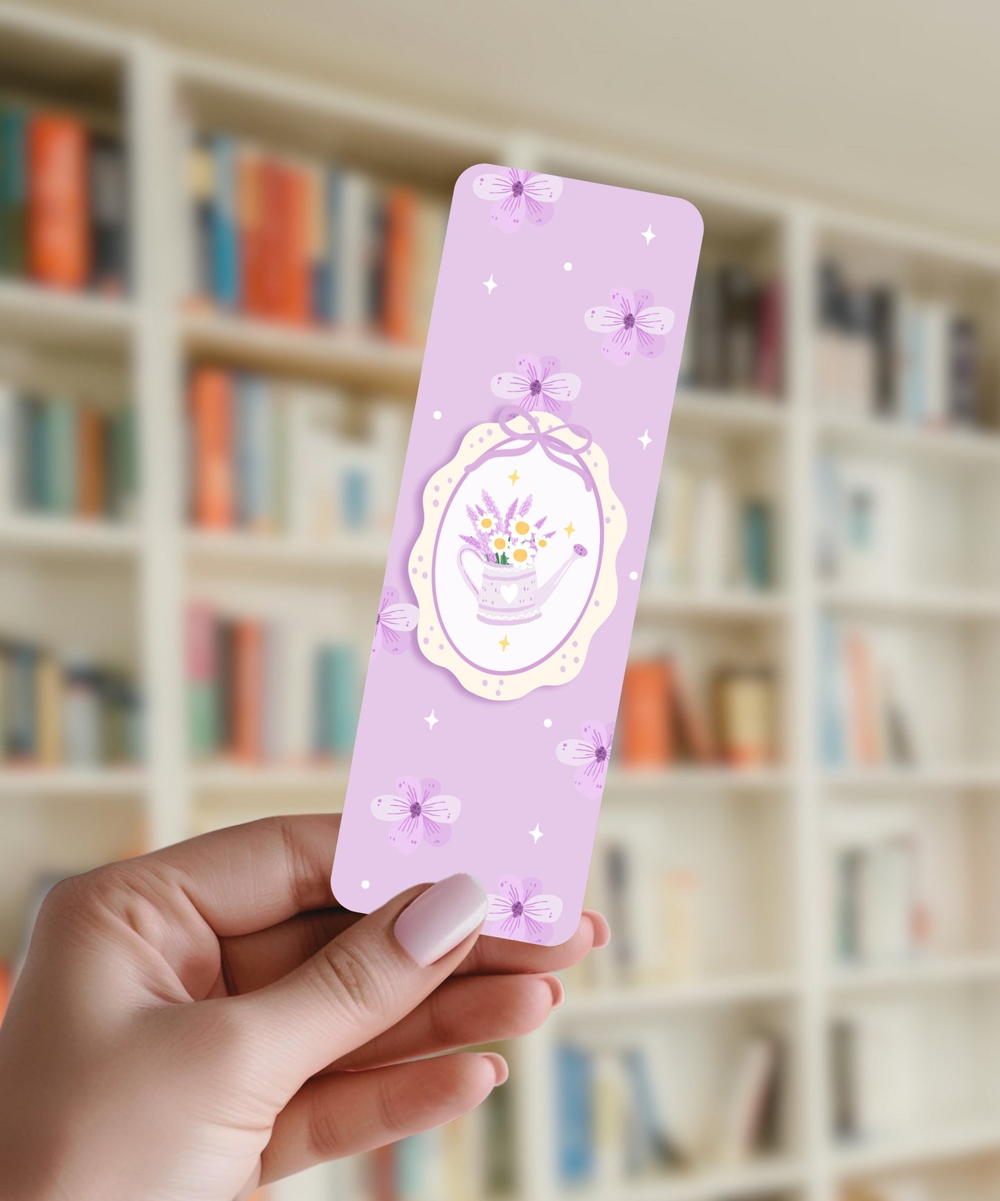 Lavender Frame - Bookmark