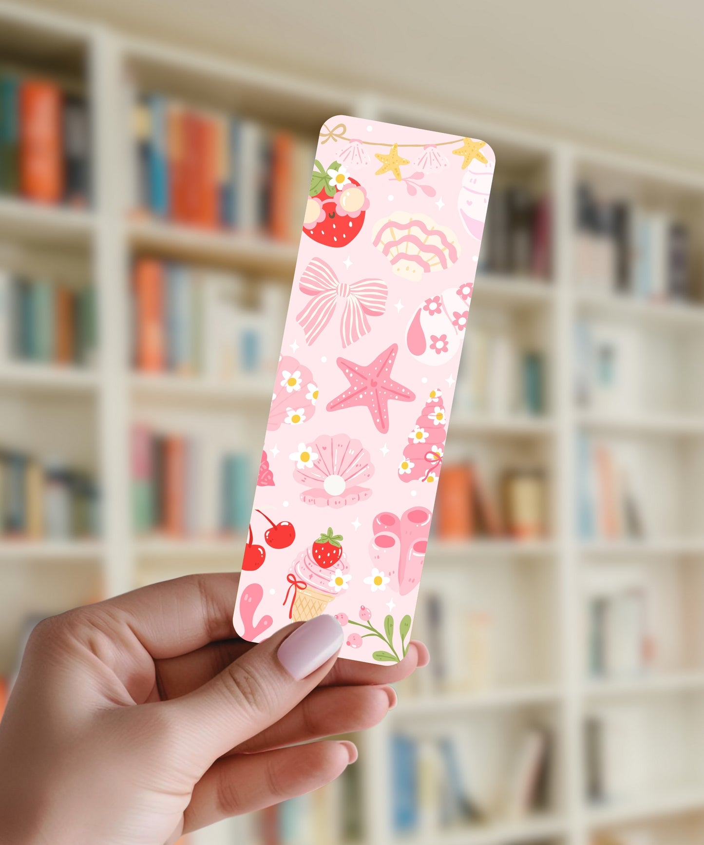 Seashell Summer  - Bookmark