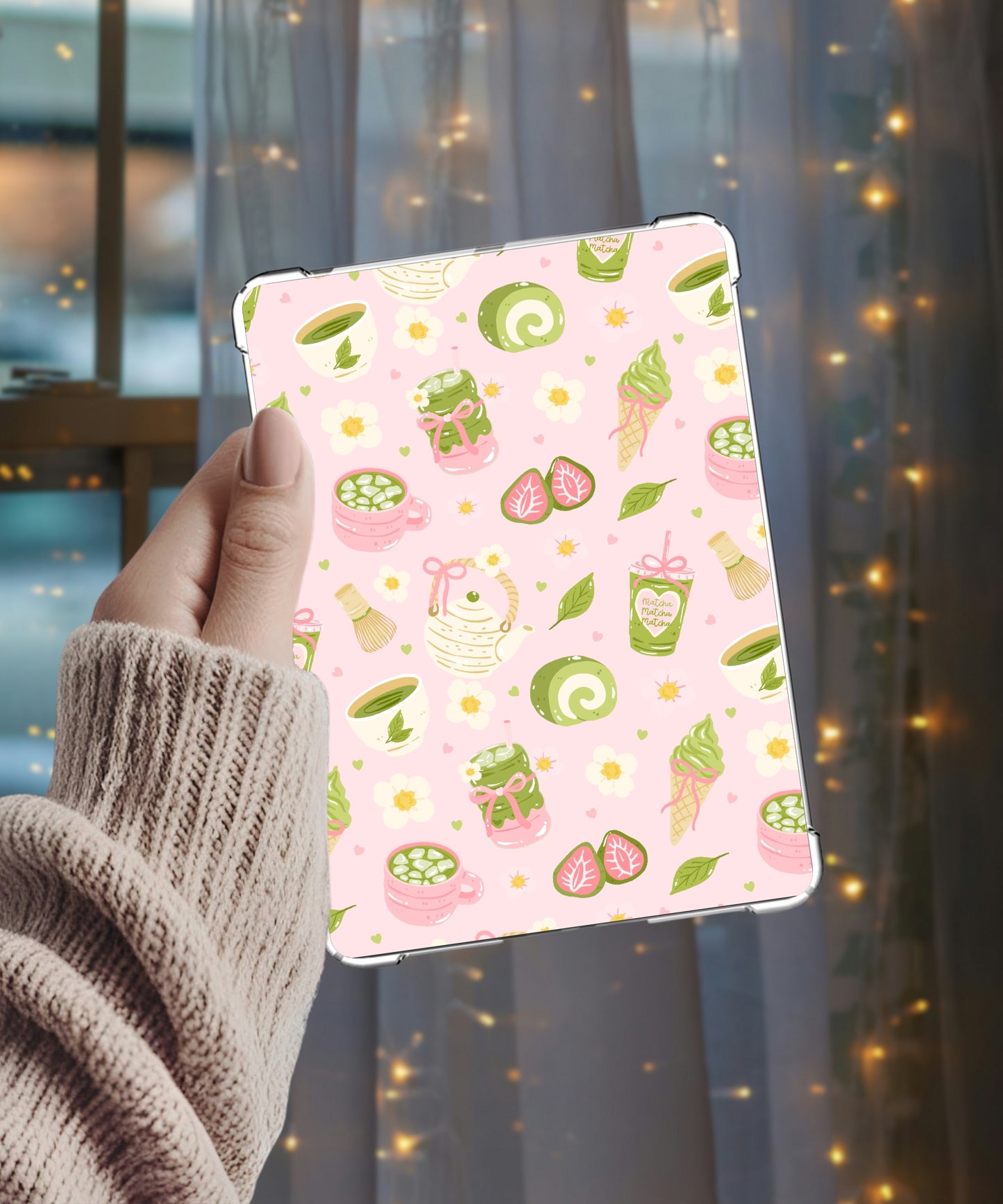 Matcha Pattern - Kindle Insert